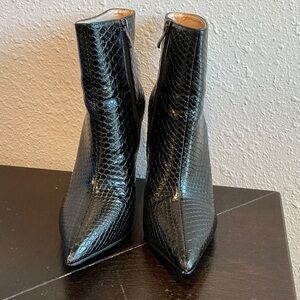 Christian Louboutin Black Ankle Boots Size 9.5